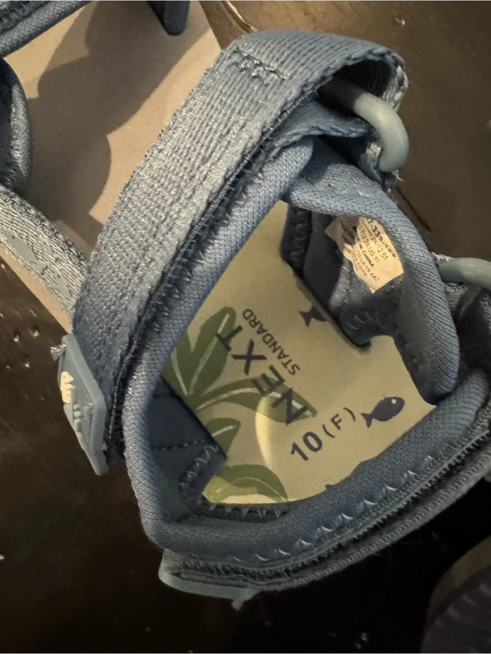 Next Kids' Seaside Sandal - Blue